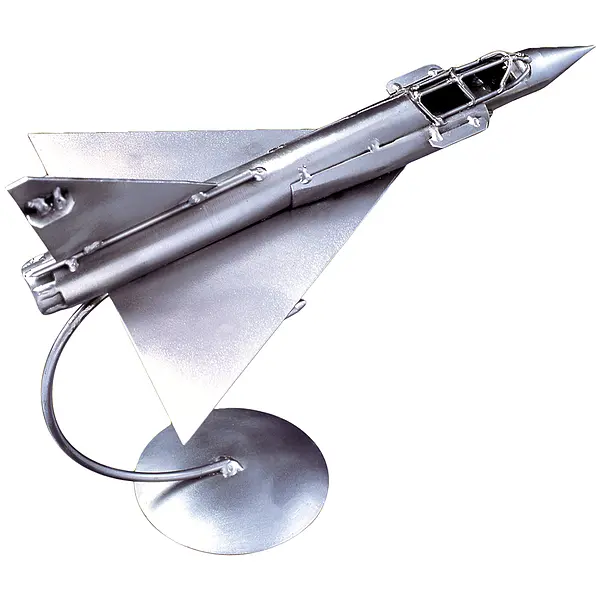 Flugzeugmodell günstig Kaufen-Metall Modellflugzeug Mirage 2000 - Jet Fighter. Metall Modellflugzeug Mirage 2000 - Jet Fighter <![CDATA[Länge: 28 cm. Diese Französische Kampfflugzeug ist ein Flugzeugmodell von den Designern Der Schraubenmännchen. Ein Geschenk für Modell Sammler od