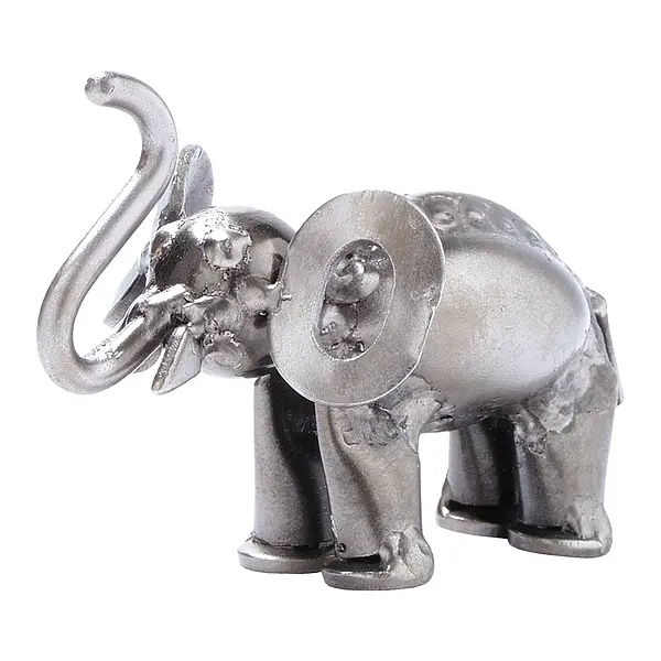 Deko Ben günstig Kaufen-Hinz und Kunst Metallfigur - kleiner Elefant. Hinz und Kunst Metallfigur - kleiner Elefant <![CDATA[Kleiner Elefant aus Stahl, Schrauben und Muttern Diese Figur eignet sich sehr schön als dekoratives Geschenk für alle, die Elefanten lieben, mit Elefante