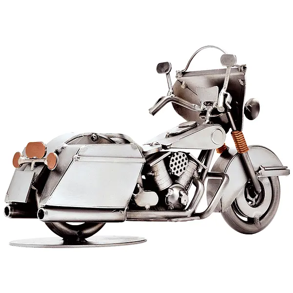 GES Motorrad günstig Kaufen-Modellmotorrad Roadstar. Modellmotorrad Roadstar <![CDATA[Modellmotorrad aus der Serie der Schraubenmännchen von Hinz und Kunst Ein Motorrad ist ein besonderes Geschenk für Biker. Dieses Modell ist aus der Schraubenmännchen-Serie von Hinz und Kunst. Es