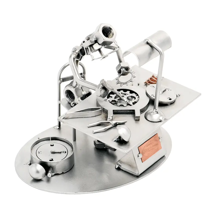 Die Uhr günstig Kaufen-Schraubenmännchen Uhrmacher. Schraubenmännchen Uhrmacher <![CDATA[Schraubenmännchen Uhrmacher   Die Zeit ist für uns alle eine wichtige Einheit und die Uhr als Gerät, um diese zu messen, noch viel mehr. Ihre Wichtigkeit ist unbestritten,