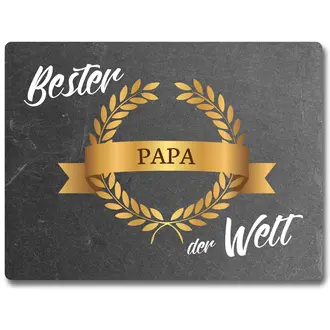 Schiefetafel "bester Papa der Welt"